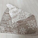 北欧柄6重ガーゼブランケット57x72の画像