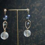 ピアス/Star Sand in Night Sky -夜空の星砂-｜オウカノモリ/ouka no mori