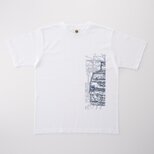 鉄道Tシャツ｜EF66（ White × Navy）ホワイト × ネイビー　ギフト 鉄道グッズ 父の日