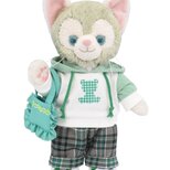 ジェラトーニ 服 着せ替え コスチューム リュック付 くまちゃん カジュアル 本体無 Sサイズ用 送料無料の画像