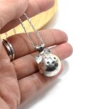 猫の鈴 シルバー ペンダントトップ 　No-03