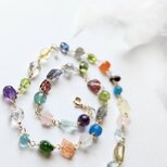 *再販* mix gem necklaceの画像