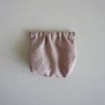 SIMPLE POUCH / smokypink