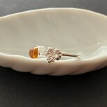 ミモザのリング [citrine/silver]