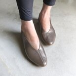 【シックな輝き！】ライトブロンズの本革パンプス ❄︎made in Japan❄︎