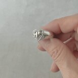 Heartのイニシャルリング／受注製作