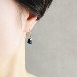 【14kgfピアス】青の洞窟の結晶・1粒