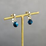 【イヤリング】青の洞窟の結晶・1粒の画像