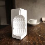 ドーム型アロマストーン ■ 西洋建築物 ■ C　見事なドームの内観の1/4断面の画像