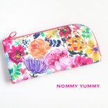 L字ファスナー長財布  Multi Flower ＊463＊