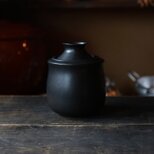 とにかく沢山飲みたい方へ！ 徳利300cc【3分で熱燗が楽しめる】伊藤さんご家族のつくる酒燗器（大）・黒・単品の画像