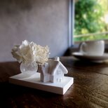 アロマストーンの白い世界 ■ 小さな家 ■ デザイン4種類から選んで