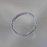 Lumière ring pierce　/　silver925　水面のような煌めきのリングピアスの画像