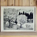 「Spring」銅版画