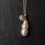 Utoka  ☆  silver  ３つ子ちゃん ネックレス  b