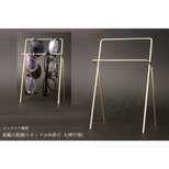 真鍮の眼鏡スタンド(4本掛け 丸棒仕様)の画像