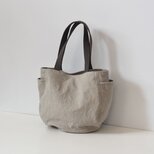 Round(M)ｼﾖﾙﾀﾞ-/ 灰白色×ｽﾁｰﾙｸﾞﾚｰ【受注制作】