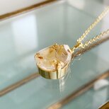 【ユニセックス】強運を引き寄せるルチルクォーツ・ネックレス（ペンダント）