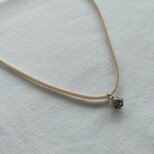 カレンsilver＊＊＊革紐ネックレス＊＊＊