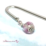 ホタル玉ブックマーカー＊Wピンク