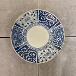 間取り唐草6寸平鉢　18cm 平皿の画像