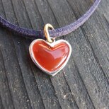 ハートのメノウチャーム