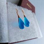 Teardrop - blue ( long type)の画像