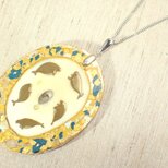 蒔絵ペンダント ”平和の海”