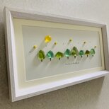 シーグラスアート 大きいサイズ インテリア雑貨 癒しの森 星に願いを 観葉植物 置物 北欧ガラス細工 贈り物 プレゼント