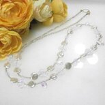 C0052 パールビーズネックレス　