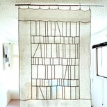 大きめタペストリー　生なり　麻　《受注制作》の画像