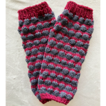 北欧がらのポコポコレッグウォーマー