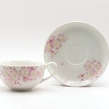 さくら手描き　カップ&ソーサーの画像
