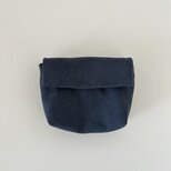 きちんとポーチ S / smokyblue