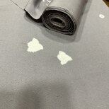 お召　千鳥絞り反物の画像