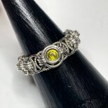 R様♪御予約作品『 Circle of light ( SS-bisa/type-yg25’ ) 』Ring by SV925の画像