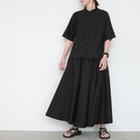 初夏のお試しセット：good shirts × 2way FAB skirt / blackの画像