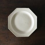 Chantilly シャンティイ オクトゴナル 平皿 フランス アンティーク 0502175の画像