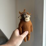 オランウータン赤ちゃんのキーホルダー