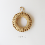 【受注製作】鍋敷き【Sサイズ】　ペーパーコード　float
