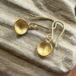 K24 Pure Gold Classic EarringsnⅡ◇純金の揺れるクラシックピアス (両耳分）の画像
