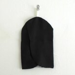 着替えのときの為のフェイスカバー 【黒】の画像