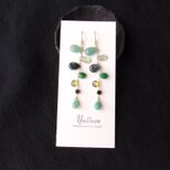 【K14gf】Mobile Earrings／モビールピアス（Green）の画像