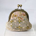 着物から作ったがま口の画像