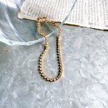 BA72-【 AVON 】エイボン・ヴィンテージブレスレット 1978 GoldTone Clear Rhinestonesの画像