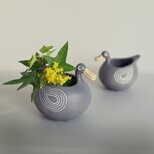 渡り鳥　/（小）植木鉢の画像