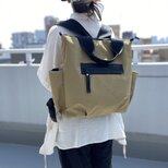 撥水ナイロン＊スタイリッシュ2wayリュック＊PC・A4収納可能＊オプションにて斜めがけショルダーの画像