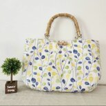 bamboo♡花柄トートbagの画像