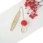 帯飾り [ 赤紅 ] 赤色の小さな花のつまみ細工 着物 浴衣 秋 冬 夏 シンプル 洋風 差し色 ラッピング プレゼントの画像