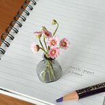 《和紙の花》》花瓶＆ピンクのガーベラの花束の画像